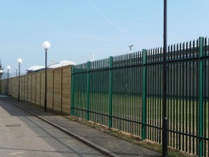 Palisade Fencing installed in Woolwich