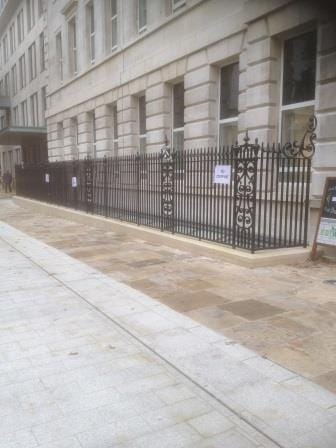 Renovated Ornate Metal Railings
