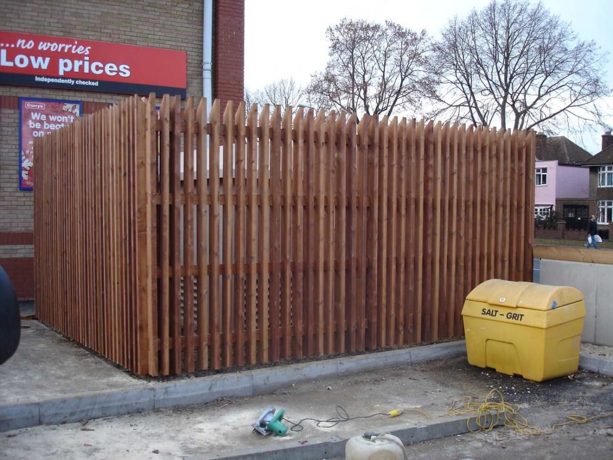 Timber Screen Fence Warefence